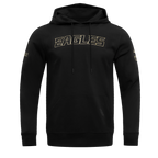 NFL Philadelphia Eagles Black and Gold Pullover Hoodie (Black)