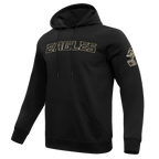 NFL Philadelphia Eagles Black and Gold Pullover Hoodie (Black) - Image 2