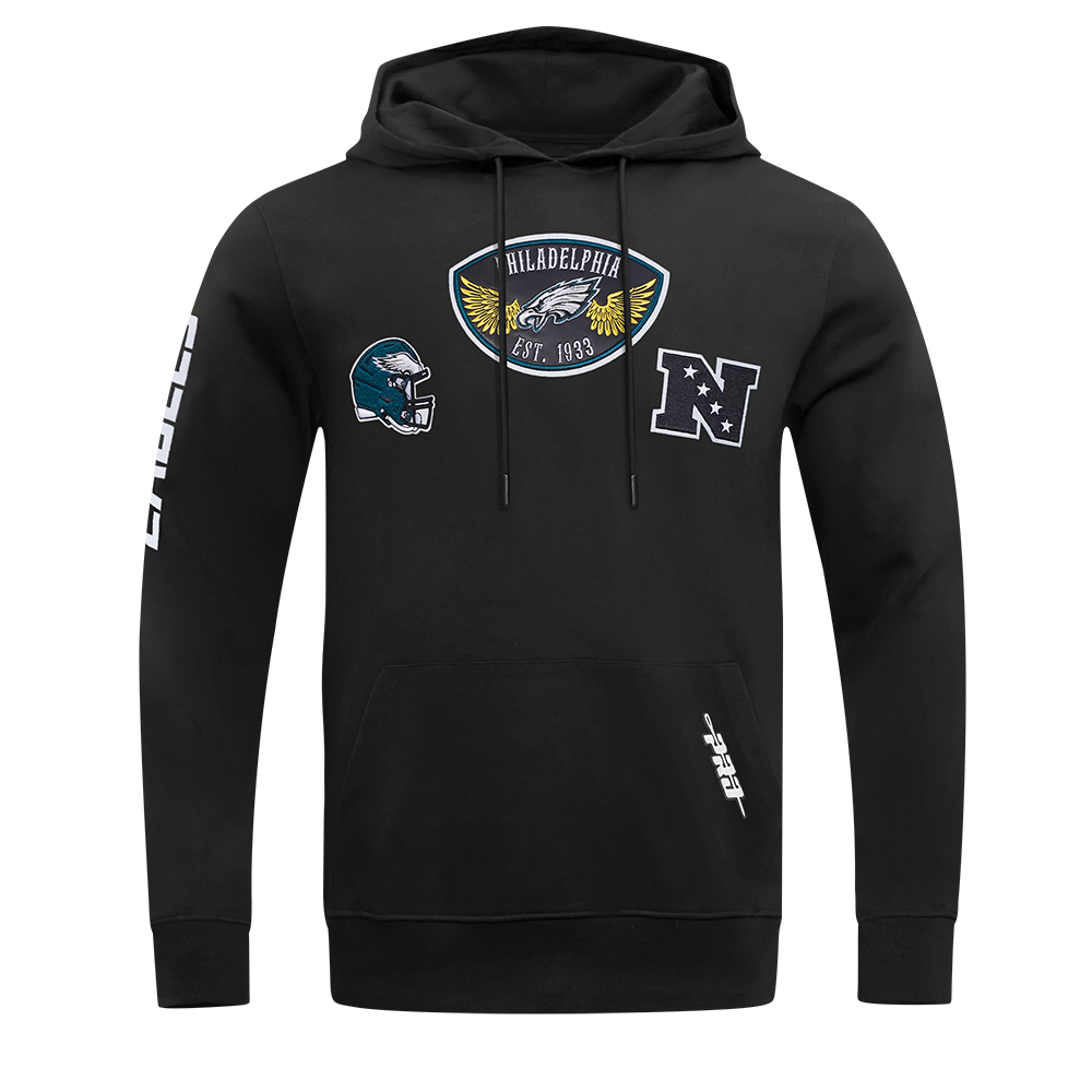 NFL Philadelphia Eagles Born for Sport Pullover Hoodie (Black) Main image