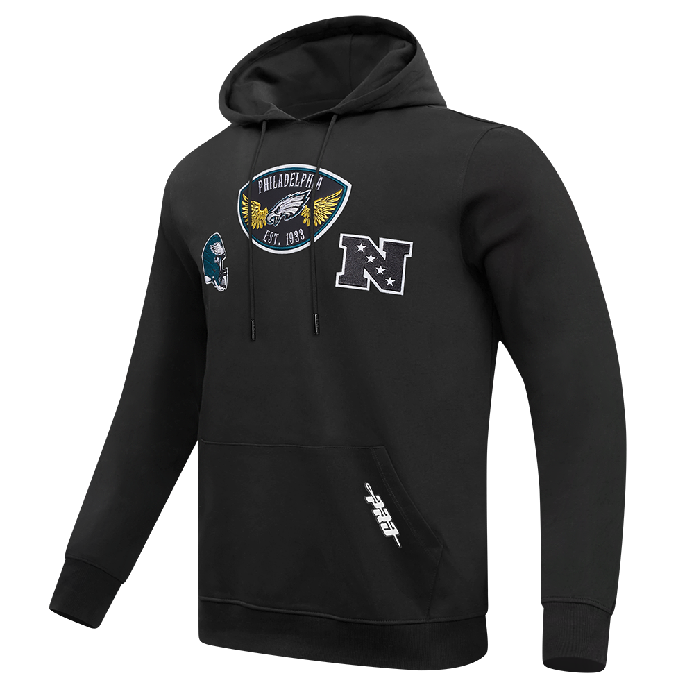 NFL Philadelphia Eagles Born for Sport Pullover Hoodie (Black) - Image 2