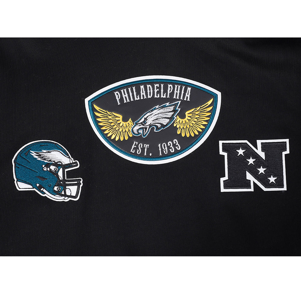NFL Philadelphia Eagles Born for Sport Pullover Hoodie (Black) - Image 7