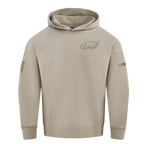 NFL Philadelphia Eagles Drop Shoulder Pullover Hoodie (Taupe)
