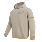 NFL Philadelphia Eagles Drop Shoulder Pullover Hoodie (Taupe) - Image 2