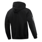 NFL San Francisco 49ers Drop Shoulder Pullover Hoodie (Black) - Image 3