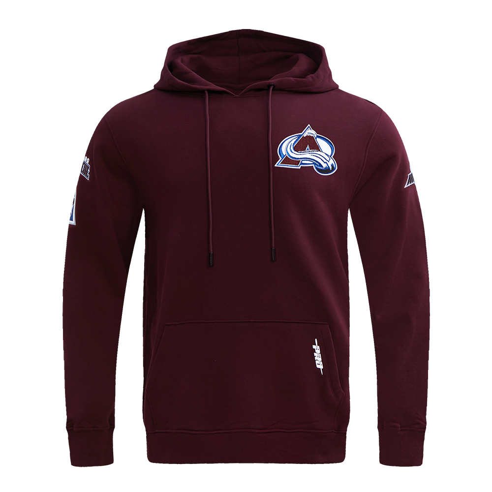 NHL Colorado Avalanche Classic Pullover Hoodie (Wine)