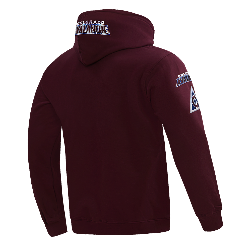 NHL Colorado Avalanche Classic Pullover Hoodie (Wine) - Image 4