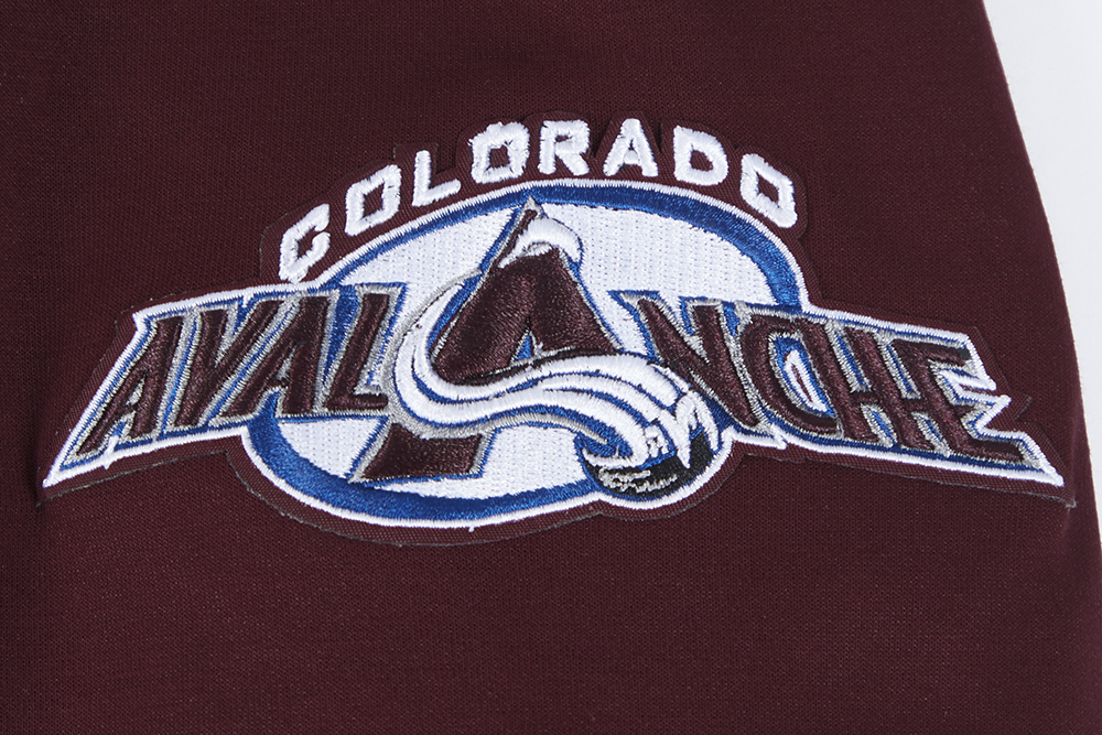 NHL Colorado Avalanche Classic Pullover Hoodie (Wine) - Image 7