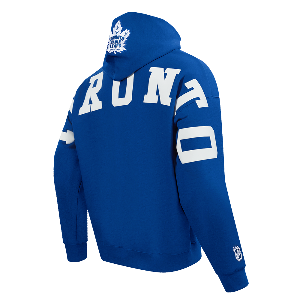 NHL Toronto Maple Leafs Wingspan Pullover Hoodie (Dodger Blue) - Image 3
