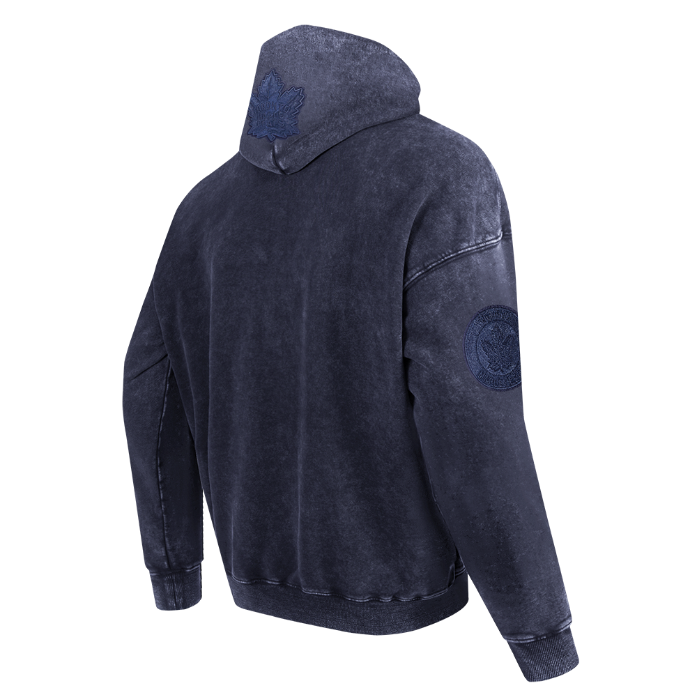 NHL Toronto Maple Leafs Pullover Hoodie (Washed Midnight Navy) - Image 4