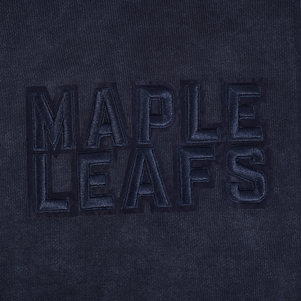 NHL Toronto Maple Leafs Pullover Hoodie (Washed Midnight Navy) - Image 6