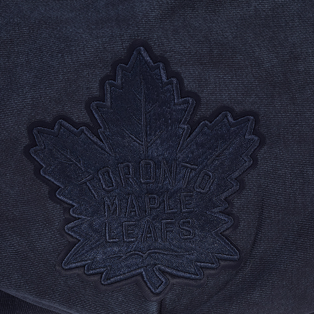 NHL Toronto Maple Leafs Pullover Hoodie (Washed Midnight Navy) - Image 8