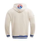 MLB Montreal Expos Pullover Hoodie ((Eggshell/Red/Royal Blue)) - Image 4