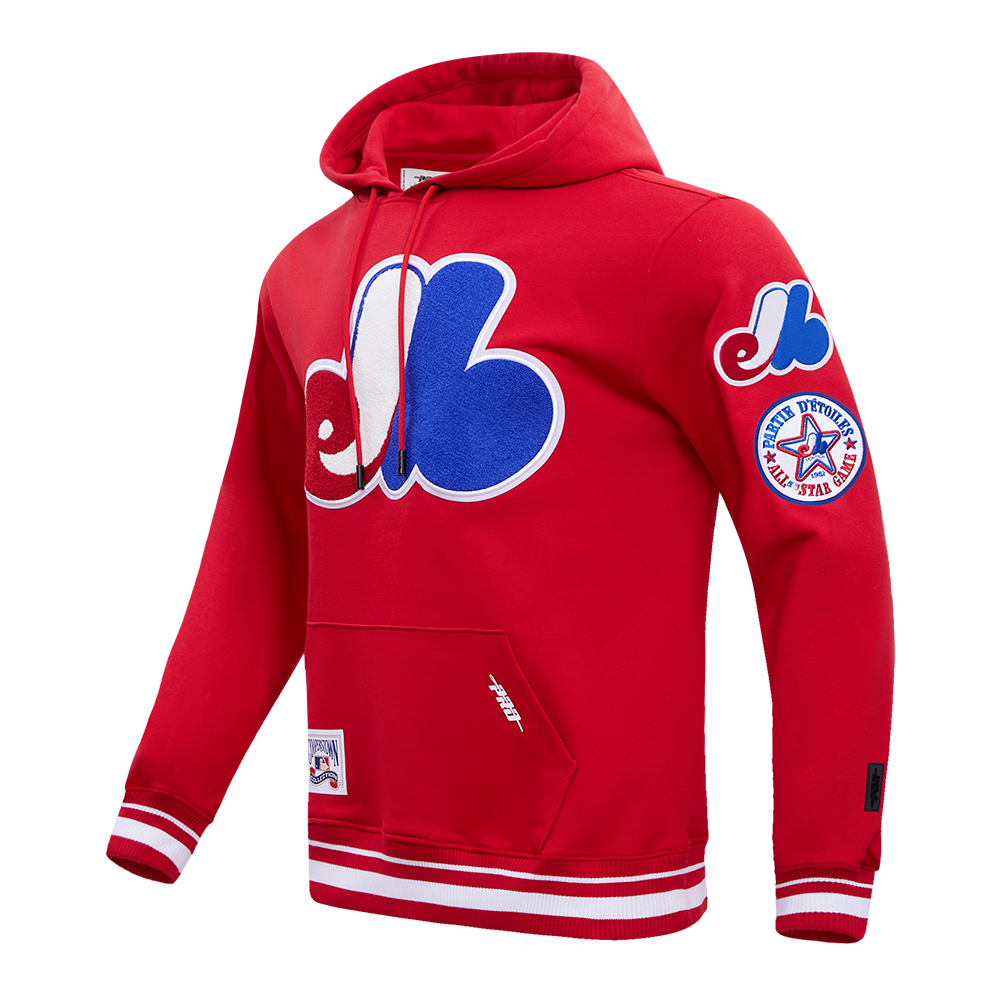 MLB Montreal Expos Pullover Hoodie (Red) - Image 2