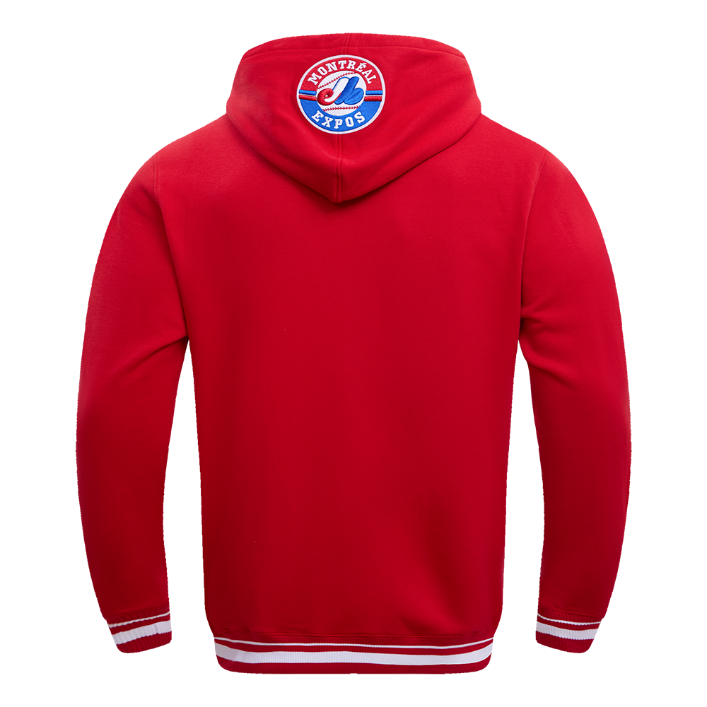 MLB Montreal Expos Pullover Hoodie (Red) - Image 3
