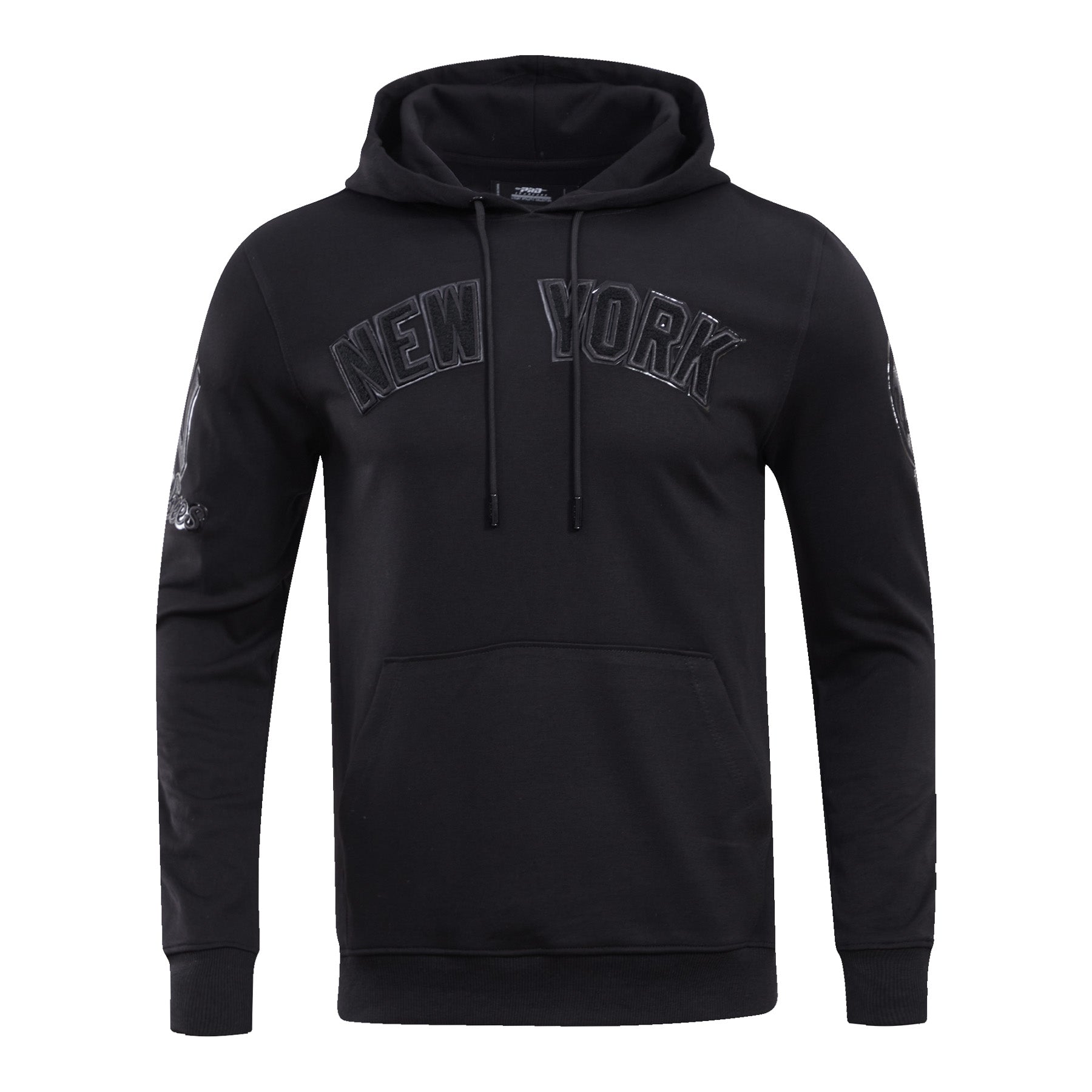 MLB New York Yankees Triple Black Pullover Hoodie (Black) Main image