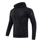 MLB New York Yankees Triple Black Pullover Hoodie (Black) - Image 2