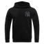 MLB New York Yankees Drop Shoulder Pullover Hoodie (Black)