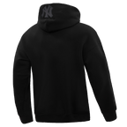 MLB New York Yankees Drop Shoulder Pullover Hoodie (Black) - Image 3